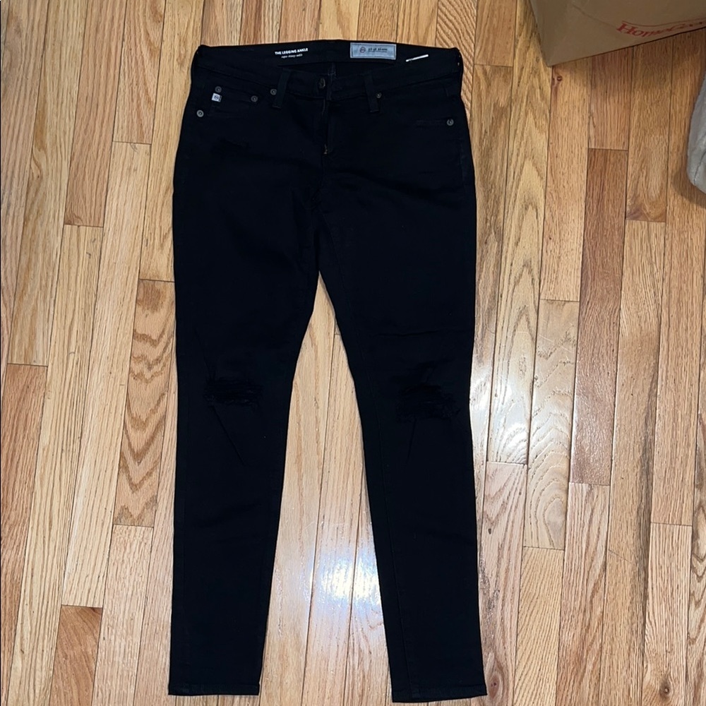 AG Adriano Goldschmied Women's Black Skinny Jeans